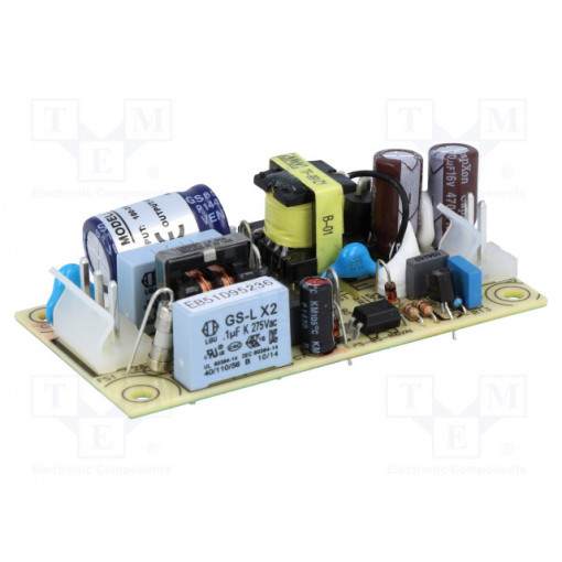 PS-05-12; Power supply: switched-mode; open; 5.4W; 120÷370VDC; 85÷264VAC; MEAN WELL