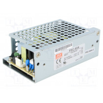 PSC-60A-C; Power supply: buffer; modular; 59.34W; 13.8VDC; 103.4x62x37mm; MEAN WELL