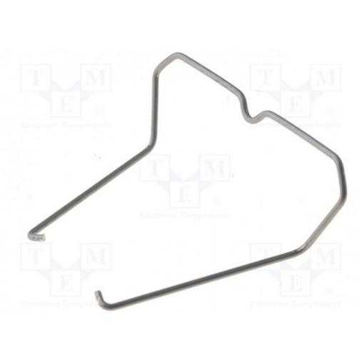 0-1393162-1; Fastening clip; Series: PT; Mat: metal; 29mm; SCHRACK 0-1393162-1; Fastening clip; Series: PT; Mat: metal; 29mm; SCHRACK