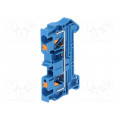 PT 4 BU – 3211760; Splice terminal: rail; 0.2÷6mm2; ways: 1; terminals: 2; blue; TS35; PHOENIX CONTACT