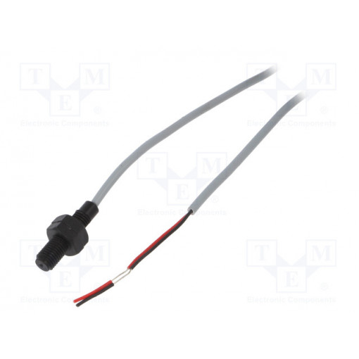 PTI40020; Reed switch; Pswitch: 10W; Ø8x31.2mm; Connection: lead 2m; 500mA; CELDUC