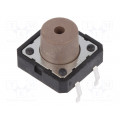 PTS125SM85-2 LFS; Microswitch TACT; SPST; Pos: 2; 0.05A/12VDC; THT; none; 1.8N; 8.5mm; C&K