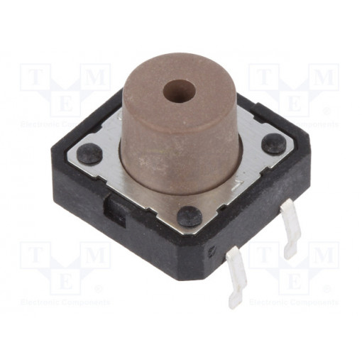PTS125SM85-2 LFS; Microswitch TACT; SPST; Pos: 2; 0.05A/12VDC; THT; none; 1.8N; 8.5mm; C&K
