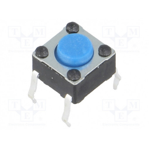 PTS645SM43-2 LFS; Microswitch TACT; SPST-NO; Pos: 2; 0.05A/12VDC; THT; none; 1.6N; C&K