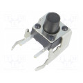 PTS645VL58-2 LFS; Microswitch TACT; SPST-NO; Pos: 2; 0.05A/12VDC; THT,angular; none; C&K PTS645VL58-2 LFS; Microswitch TACT; SPST-NO; Pos: 2; 0.05A/12VDC; THT,angular; none; C&K