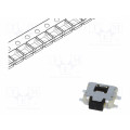 PTS840ESDGMPSMTR LFS; Microswitch TACT; SPST-NO; Pos: 2; 0.05A/12VDC; SMT; none; 1.6N; C&K