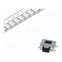 PTS840ESDGMPSMTR LFS; Microswitch TACT; SPST-NO; Pos: 2; 0.05A/12VDC; SMT; none; 1.6N; C&K