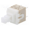 PVA1 EE H1 1.2N V2; Switch: keypad; Pos: 2; DPST; 0.1A/32VDC; white; none; THT; 1.2N; C&K