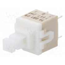 PVA1 EE H1 1.2N V2; Switch: keypad; Pos: 2; DPST; 0.1A/32VDC; white; none; THT; 1.2N; C&K