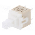 PVA1 OA H1 3.5N V2; Switch: keypad; Pos: 2; DPST; 0.1A/32VDC; white; none; THT; 3.5N; C&K