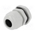 D.3073; Cable gland; PG13,5; IP67; Mat: polyamide; grey; PAWBOL