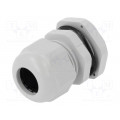 D.3074; Cable gland; PG16; IP67; Mat: polyamide; grey; PAWBOL