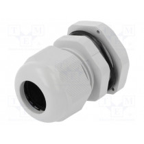 D.3074; Cable gland; PG16; IP67; Mat: polyamide; grey; PAWBOL