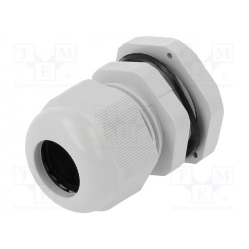 D.3074; Cable gland; PG16; IP67; Mat: polyamide; grey; PAWBOL
