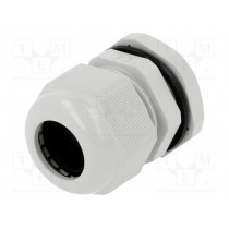 D.3075; Cable gland; PG21; IP67; Mat: polyamide; grey; PAWBOL