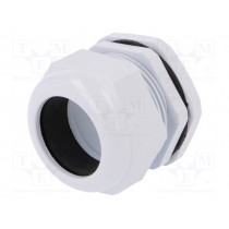 D.3078; Cable gland; PG42; IP67; Mat: polyamide; grey; PAWBOL
