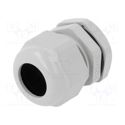 D.3081; Cable gland; M25; IP67; Mat: polyamide; grey; PAWBOL