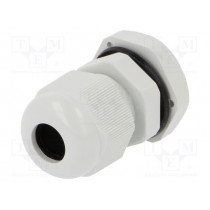 D.3089; Cable gland; M16; IP67; Mat: polyamide; grey; PAWBOL