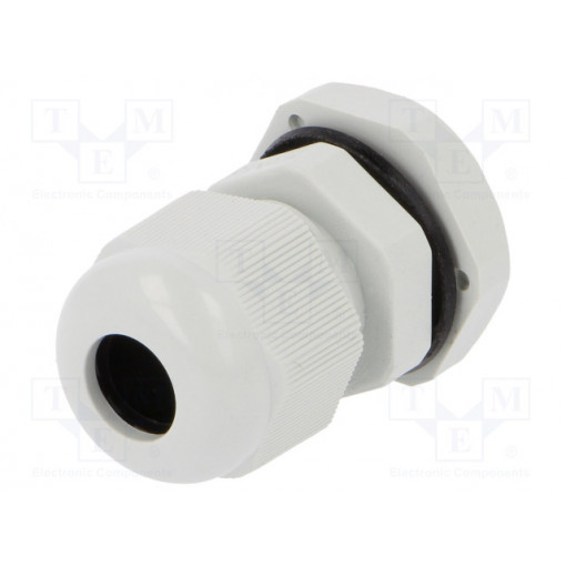 D.3089; Cable gland; M16; IP67; Mat: polyamide; grey; PAWBOL