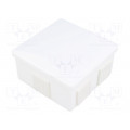 S-BOX 036B; Enclosure: junction box; X: 80mm; Y: 80mm; Z: 40mm; polystyrene; IP44; PAWBOL S-BOX 036B; Enclosure: junction box; X: 80mm; Y: 80mm; Z: 40mm; polystyrene; IP44; PAWBOL