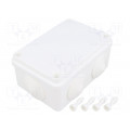 S-BOX 206B; Enclosure: junction box; X: 80mm; Y: 120mm; Z: 50mm; ABS,polystyrene; PAWBOL S-BOX 206B; Enclosure: junction box; X: 80mm; Y: 120mm; Z: 50mm; ABS,polystyrene; PAWBOL