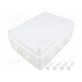 S-BOX 406B; Enclosure: junction box; X: 110mm; Y: 190mm; Z: 70mm; IP65; white; PAWBOL S-BOX 406B; Enclosure: junction box; X: 110mm; Y: 190mm; Z: 70mm; IP65; white; PAWBOL