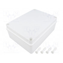 S-BOX 416B; Enclosure: multipurpose; X: 140mm; Y: 190mm; Z: 70mm; white; IP65; PAWBOL