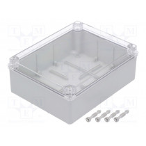 S-BOX 516-P; Enclosure: multipurpose; X: 190mm; Y: 240mm; Z: 90mm; grey; IP65; PAWBOL