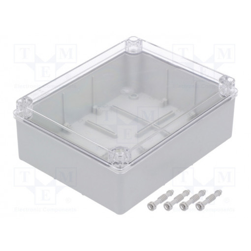 S-BOX 516-P; Enclosure: multipurpose; X: 190mm; Y: 240mm; Z: 90mm; grey; IP65; PAWBOL
