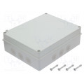 S-BOX 706; Enclosure: junction box; X: 300mm; Y: 380mm; Z: 120mm; IP65; grey; PAWBOL S-BOX 706; Enclosure: junction box; X: 300mm; Y: 380mm; Z: 120mm; IP65; grey; PAWBOL