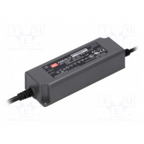 PWM-60-12; Power supply: switched-mode; for LED strips; 60W; 12VDC; 5A; IP67; MEAN WELL