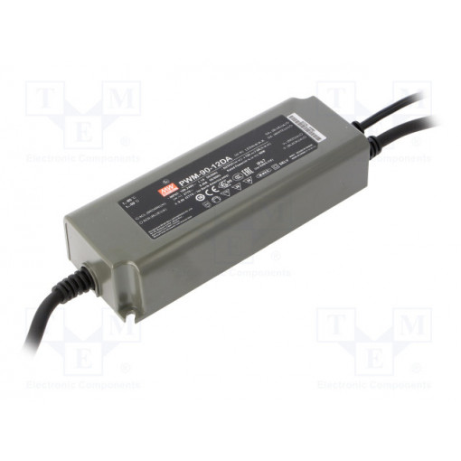 PWM-90-12DA; Power supply: switched-mode; Communication: DALI; for LED strips; MEAN WELL