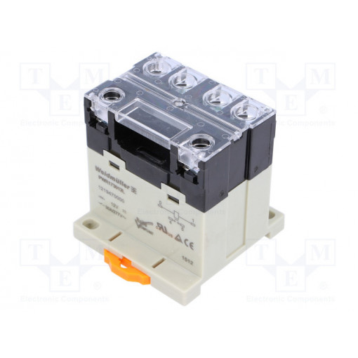 1219470000; Relay: electromagnetic; SPST-NO; 12VDC; 30A; max.277VAC; Rcoil: 75Ω; WEIDMÜLLER 1219470000; Relay: electromagnetic; SPST-NO; 12VDC; 30A; max.277VAC; Rcoil: 75Ω; WEIDMÜLLER