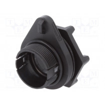 PX0802; External thread; Mini Buccaneer; for panel mounting; straight; BULGIN PX0802; External thread; Mini Buccaneer; for panel mounting; straight; BULGIN