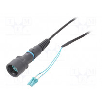 PXF6050AAA; Connector: fiber optic; patchcord; PIN: 2; multi mode duplex (MM); BULGIN