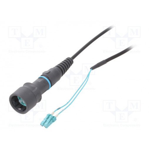 PXF6050AAA; Connector: fiber optic; patchcord; PIN: 2; multi mode duplex (MM); BULGIN