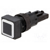 Q18D-SW; Switch: push-button; Stabl.pos: 1; 16mm; black; Pos: 2; -25÷70°C; EATON ELECTRIC