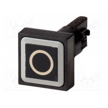 Q25D-19; Switch: push-button; Stabl.pos: 1; 16mm; black; Pos: 2; -25÷70°C; EATON ELECTRIC