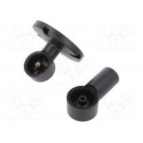 QL24; Signallers accessories: vertical holder; Mat: plastic; QLIGHT