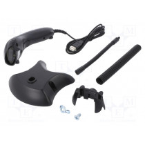 50861; Barcode scanner; Interface: USB; V: with holder; 1D; QOLTEC