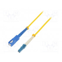 54031; Fiber patch cord; LC/UPC,SC/UPC; 1m; LSZH; Optical fiber: 9/125um; QOLTEC