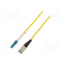 54053; Fiber patch cord; FC/UPC,LC/UPC; 3m; LSZH; Optical fiber: 9/125um; QOLTEC