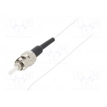 54123; Optic fiber pigtail; ST/UPC; 2m; LSZH; Optical fiber: 9/125um; QOLTEC