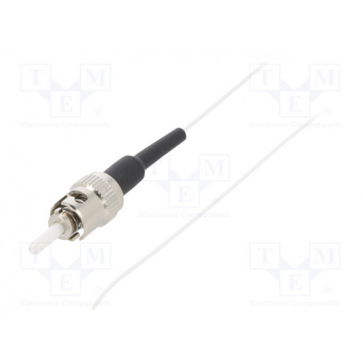 54123; Optic fiber pigtail; ST/UPC; 2m; LSZH; Optical fiber: 9/125um; QOLTEC
