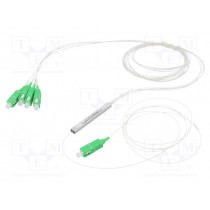 54202; Transition: splitter; both sides,SC/APC; 1.5m; Wire dia: 0.9mm; QOLTEC