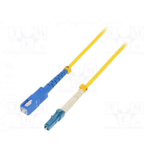 54342; Fiber patch cord; LC/UPC,SC/UPC; 7m; LSZH; Optical fiber: 9/125um; QOLTEC