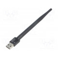 57001; PC extension card: WiFi network; USB 2.0,external; 150Mbps; QOLTEC 57001; PC extension card: WiFi network; USB 2.0,external; 150Mbps; QOLTEC