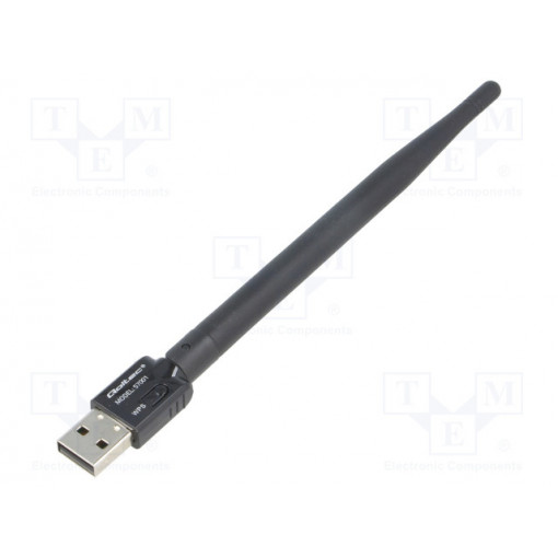 57001; PC extension card: WiFi network; USB 2.0,external; 150Mbps; QOLTEC