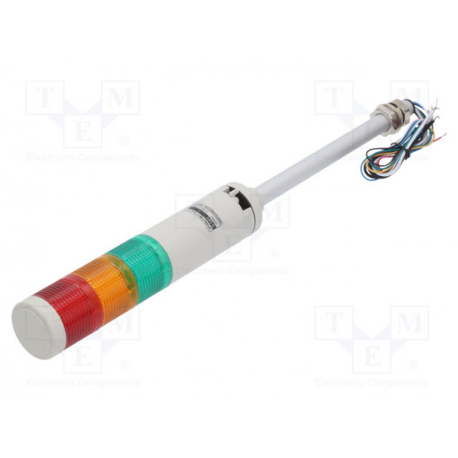 QTG50LF-BZ-3-24-RAG; Signaller: signalling column; LED; red/amber/green; Usup: 24VDC; QLIGHT