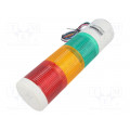 QTG60MLF-3-24-RAG; Signaller: signalling column; LED; red/amber/green; Usup: 24VDC; QLIGHT